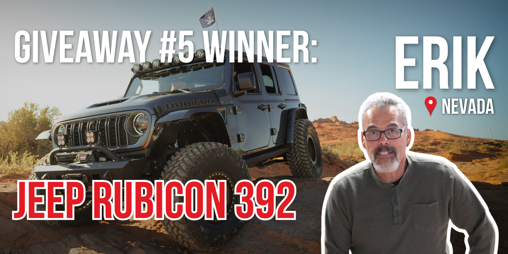 He Bought a Groove Fairlead and Won a Jeep Wrangler 392 – Yankum Ropes