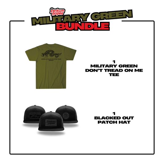 Yankum Ropes Military Green Bundle