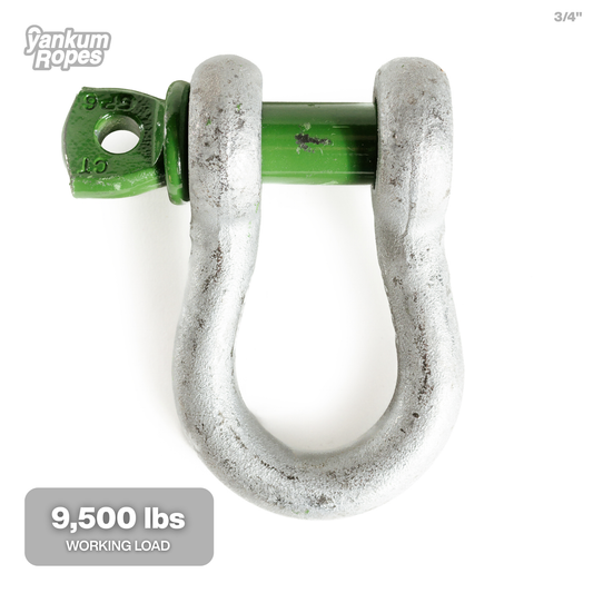 3/4in Green Pin Shackle
