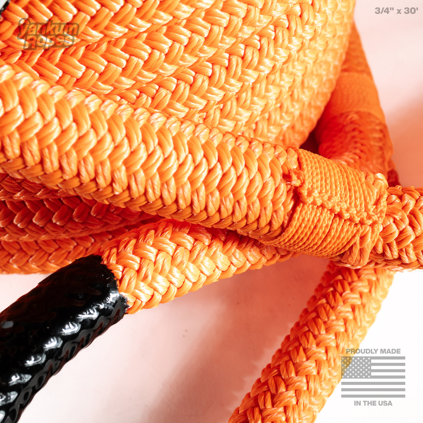 Hi-Vis Kinetic Recovery Rope
