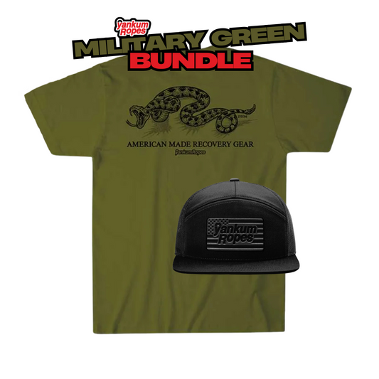 Yankum Ropes Military Green Bundle