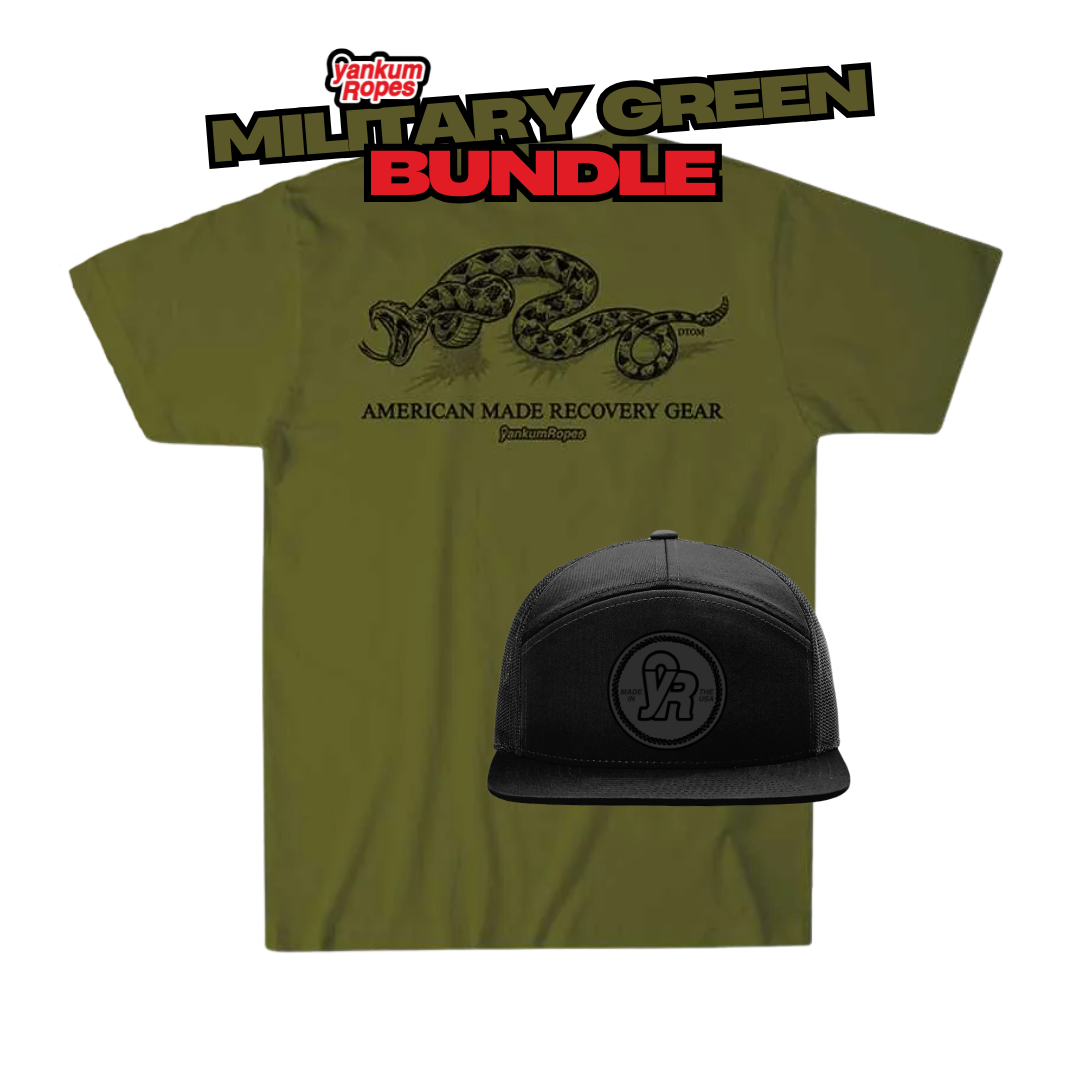 Yankum Ropes Military Green Bundle