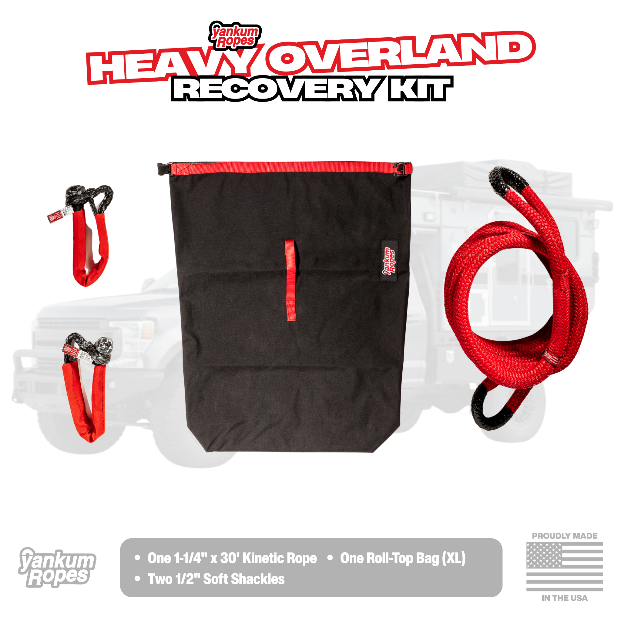 Heavy Overland / Service Truck Kits – Yankum Ropes