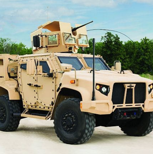 Military 15 thousand pound vehicle variant oshkosh