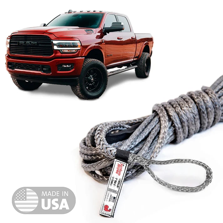 Yankum ropes winch line diesel truck made in usa