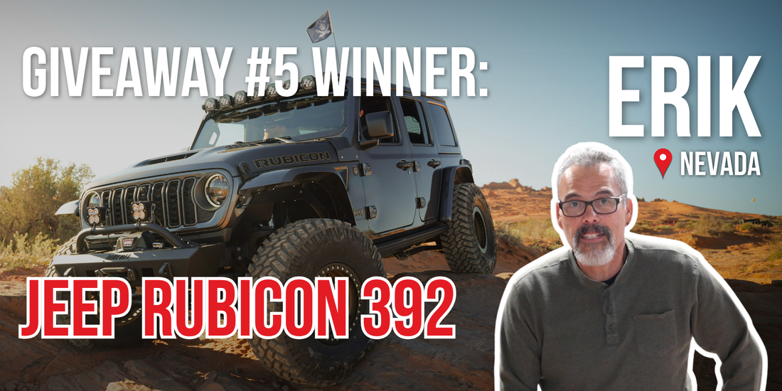 He Bought a Groove Fairlead and Won a Jeep Wrangler 392