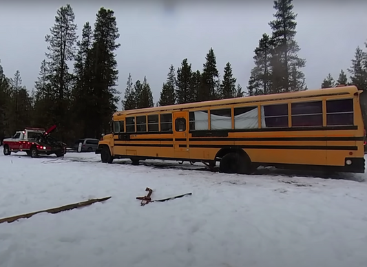 Casey Recovers a School Bus Easily with a Yankum Rope