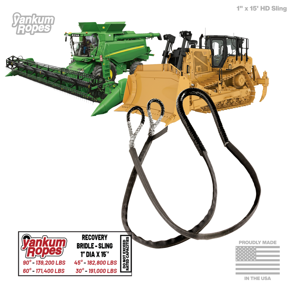 Heavy Duty Synthetic Recovery Sling – Yankum Ropes