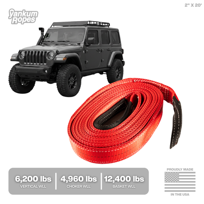 2" Heavy Duty Tow Strap