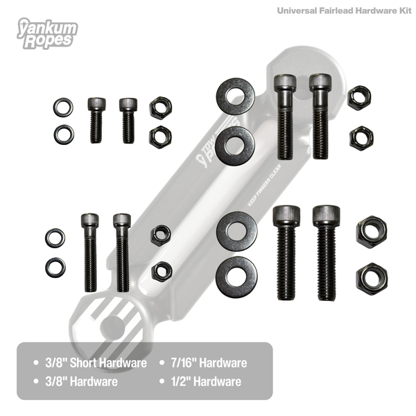 Universal Fairlead Hardware Kit | Yankum Ropes