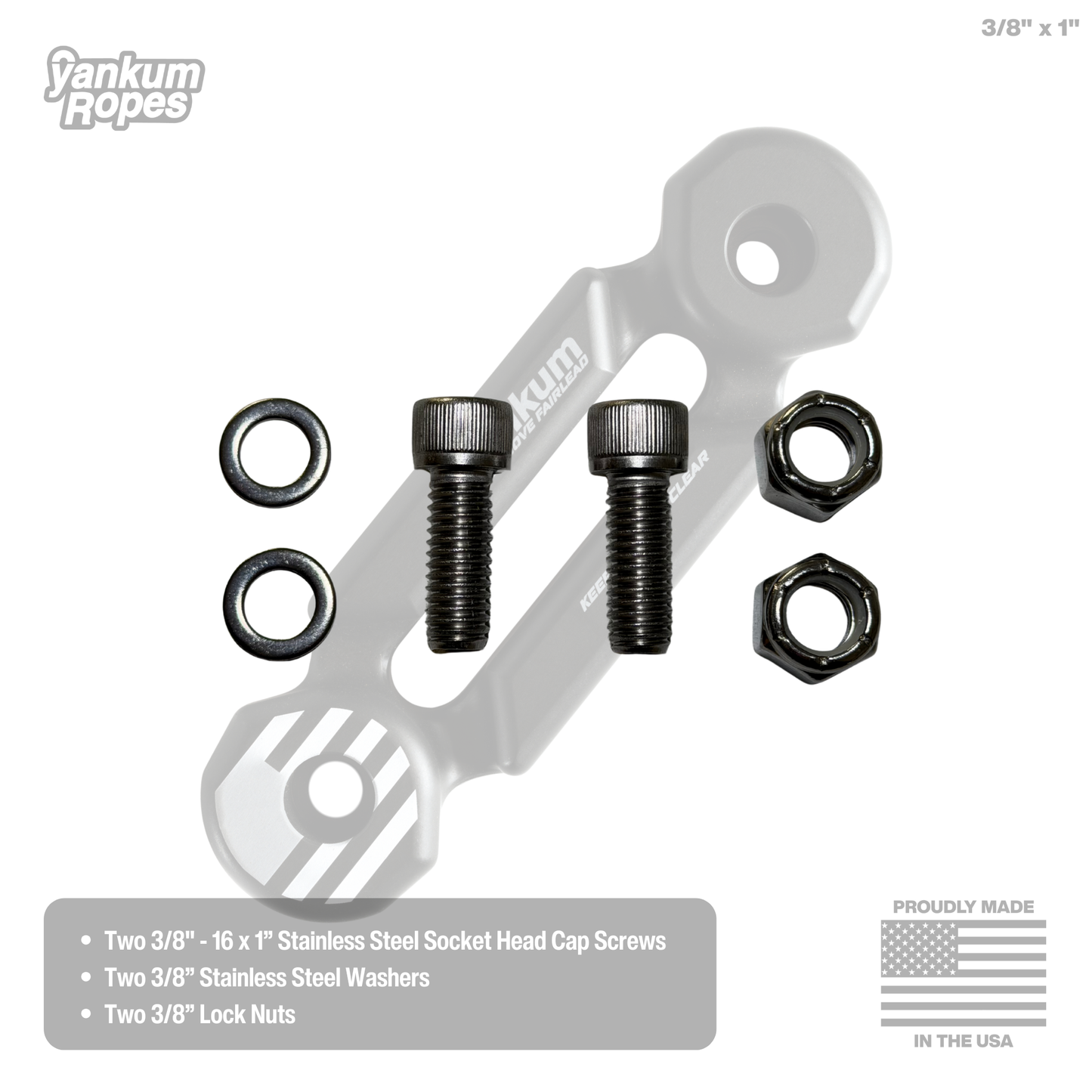 Hardware for Groove Fairlead