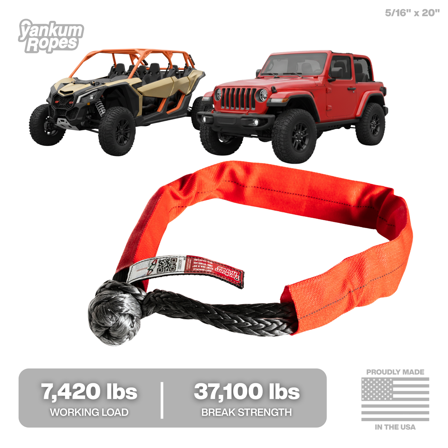 "Double Loop" Soft Shackle