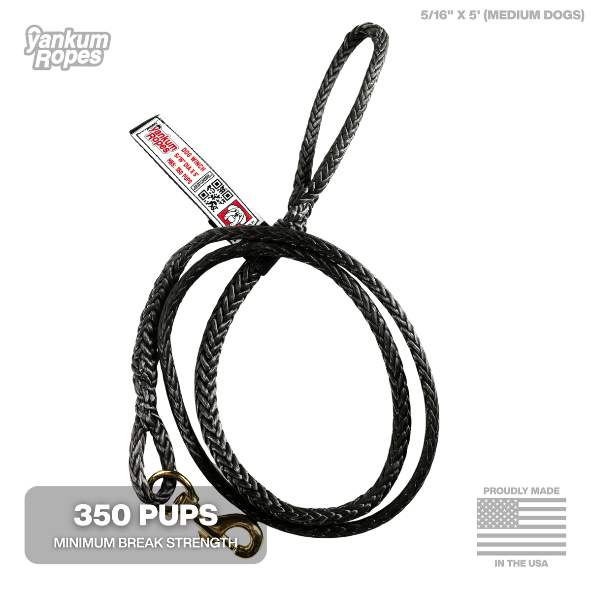 Winch Line Dog Leash