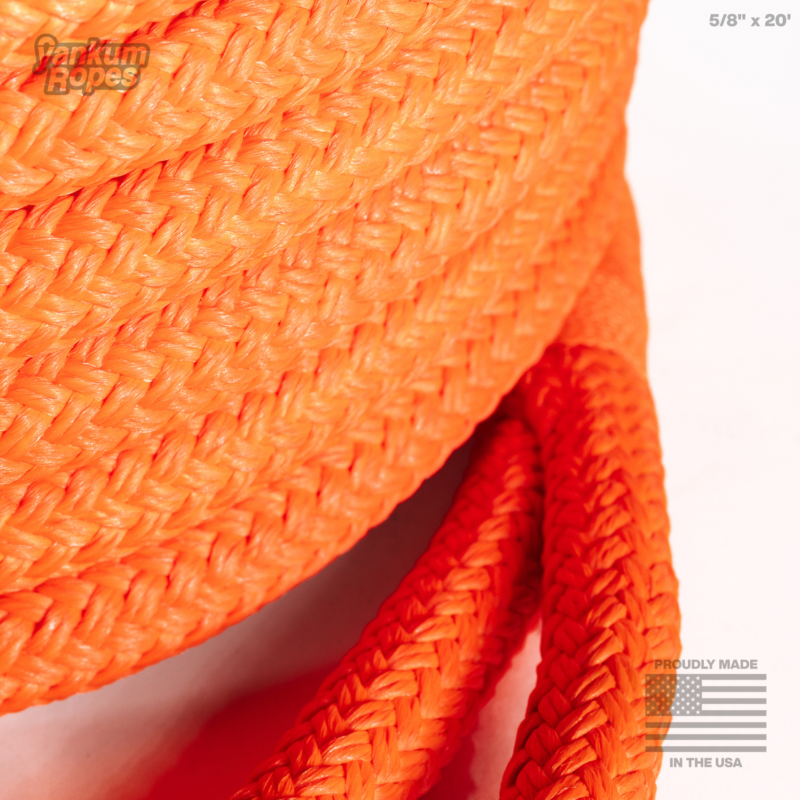Hi-Vis Kinetic Recovery Rope – Yankum Ropes