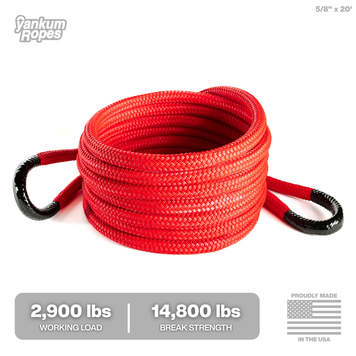 Cleanflow Recovery Rope Kinetic Recovery Rope – Yankum Ropes