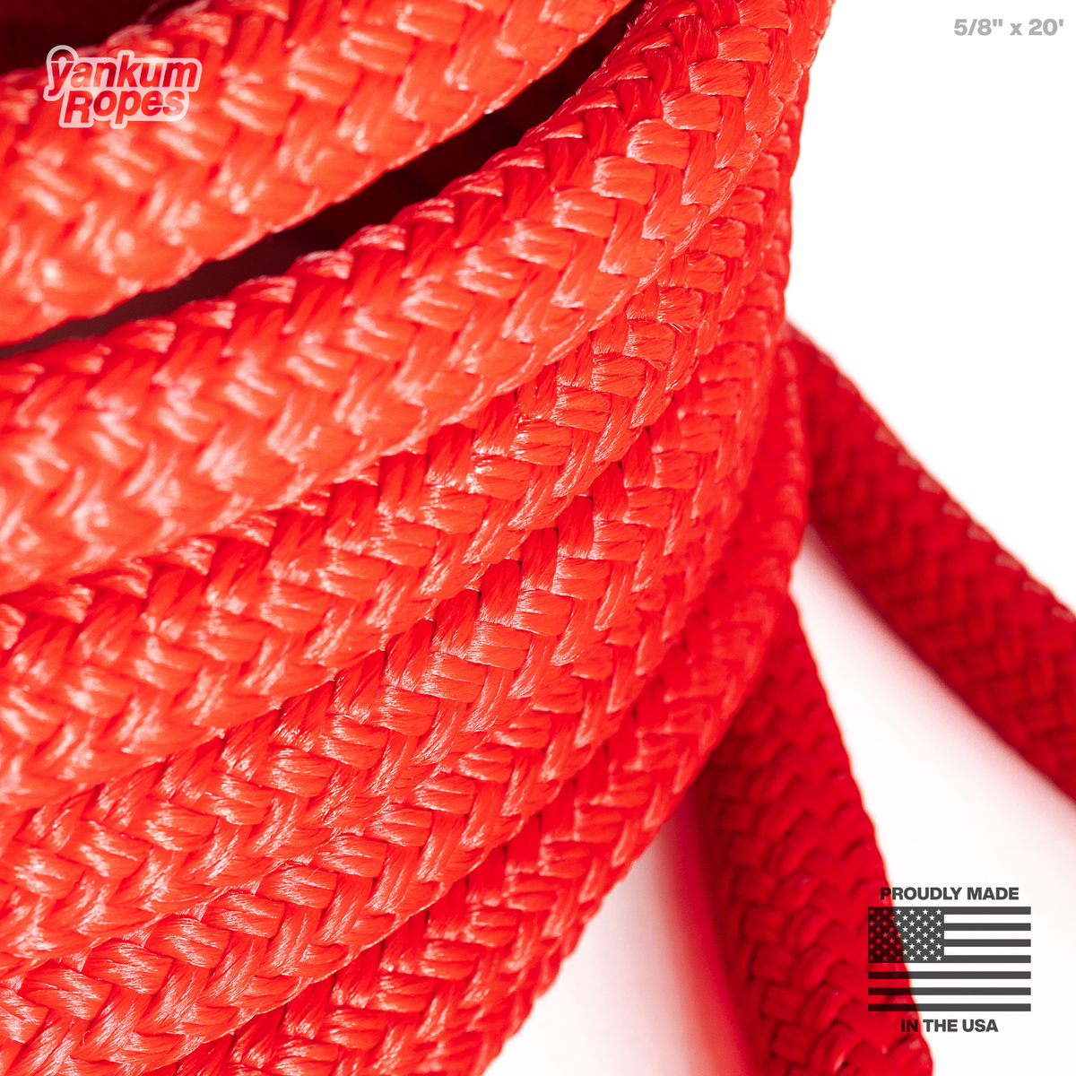 Red Kinetic Rope Kinetic Recovery Rope – Yankum Ropes