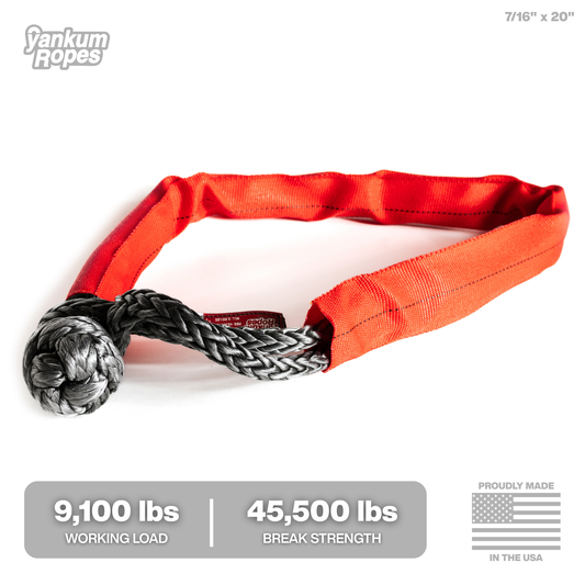 7/16" "Double Loop" Soft Shackle