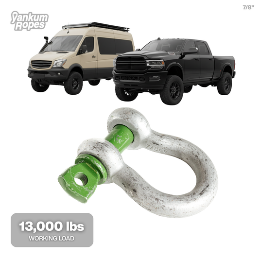 7/8in Green Pin Shackle