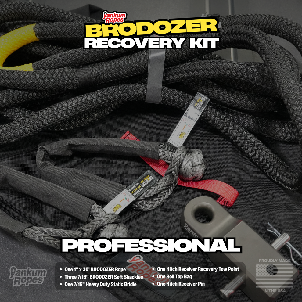 (1-Ton) Diesel Truck Off-Road Recovery Kit | Yankum Ropes