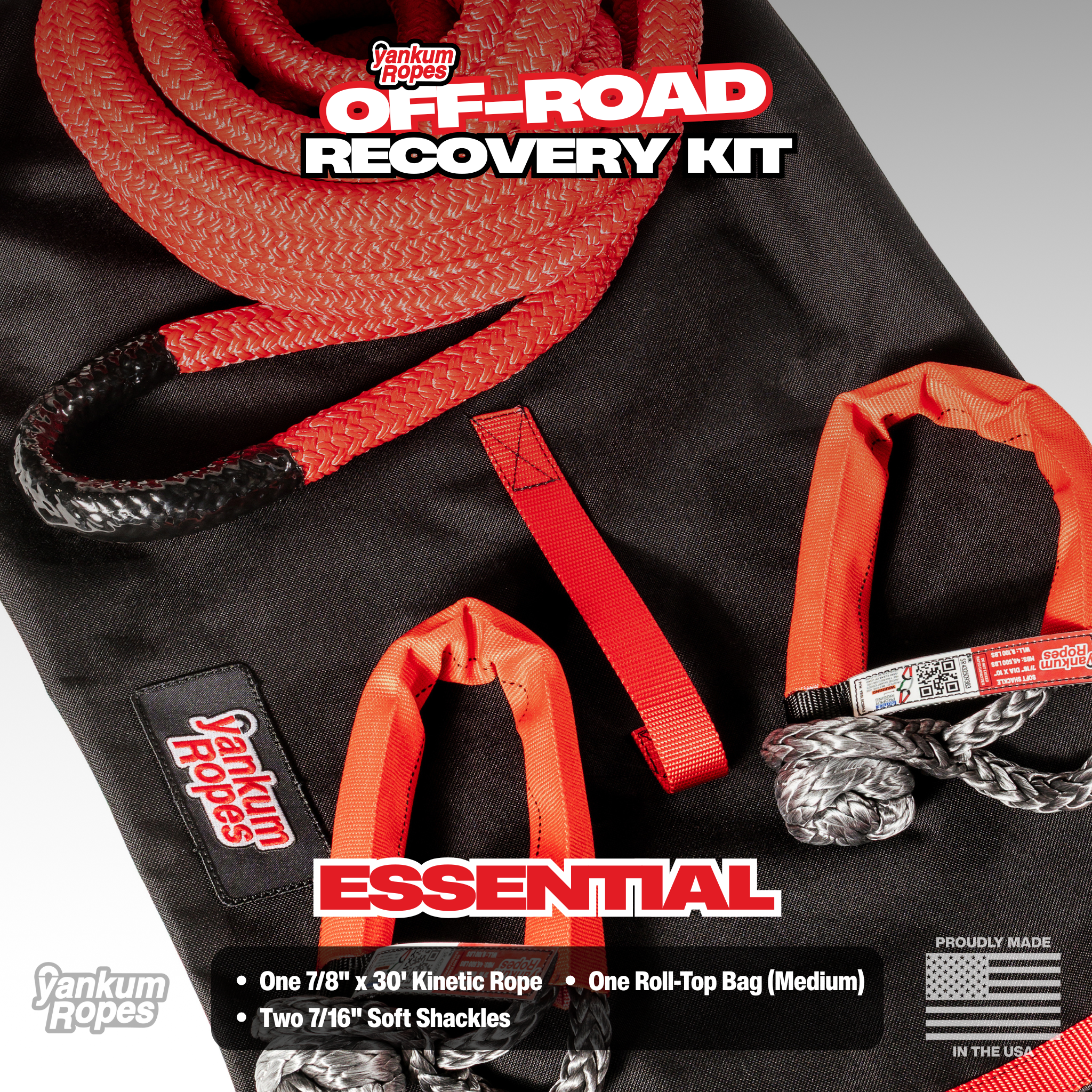 Jeep Off-Road Recovery Kit | Yankum Ropes