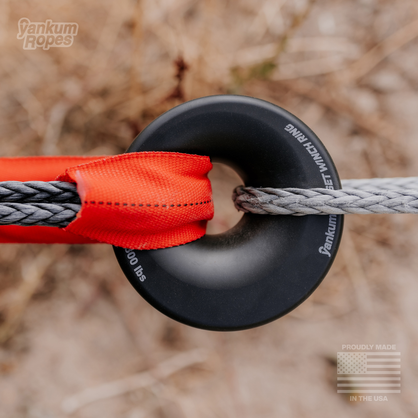 Offset Winch Snatch Ring – Yankum Ropes