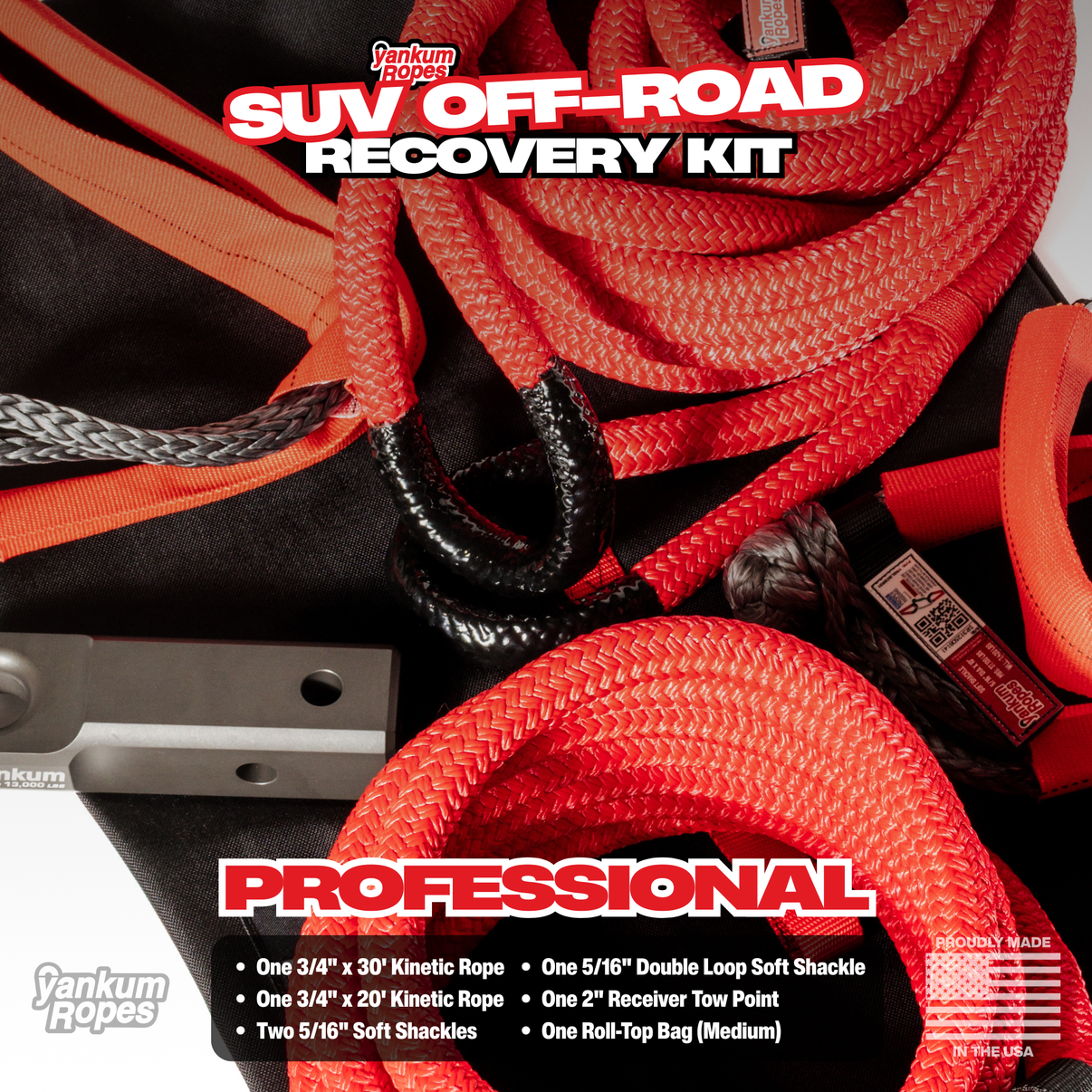 SUV Off-Road Recovery Kit – Yankum Ropes