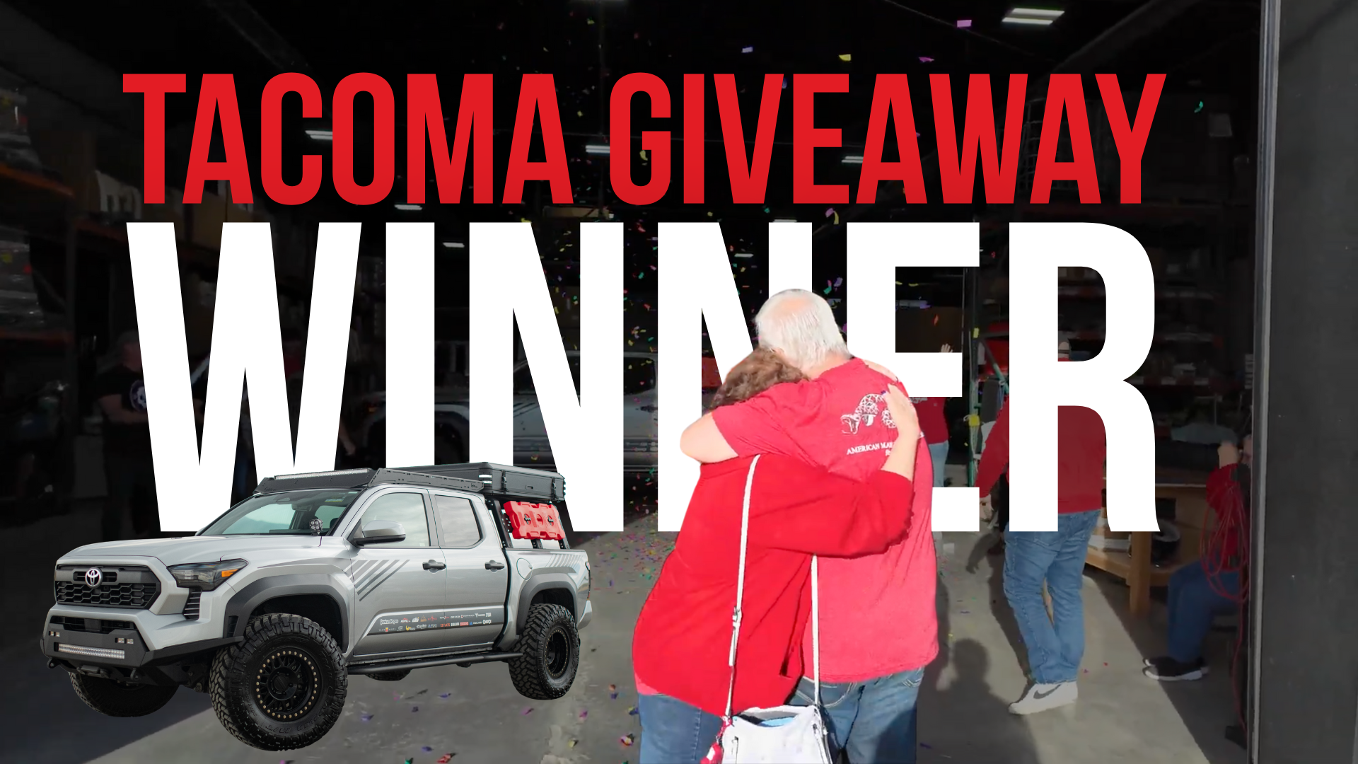 Load video: Yankum Ropes Tacoma Giveaway Winner