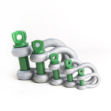 Load image into Gallery viewer, 3/4in Green Pin Shackle
