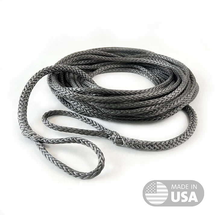 Yankum Ropes Grey Winch Line Extension Made in USA