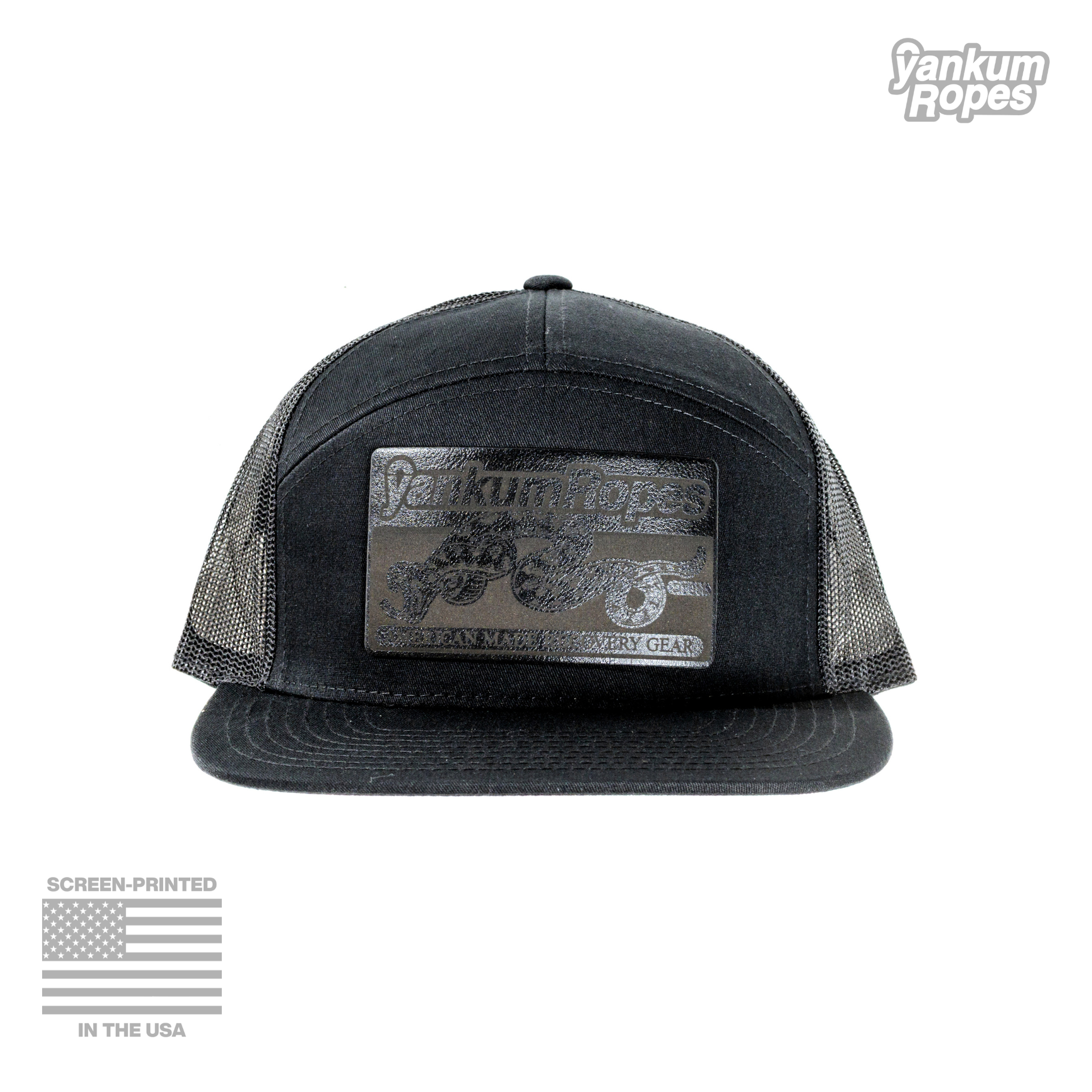Yankum Blacked Out Patch Hat – Yankum Ropes