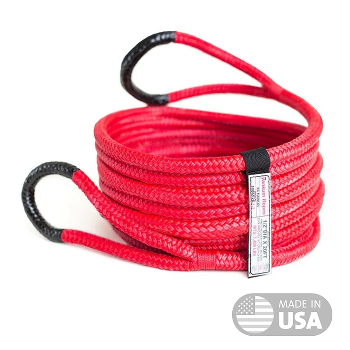 Yankum Rope 1-2 inch Kinetic Recovery Rope made in USA