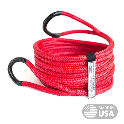 Yankum Rope 1-2 inch Kinetic Recovery Rope made in USA