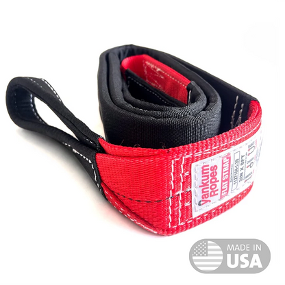 Yankum ropes red tree strap made in usa