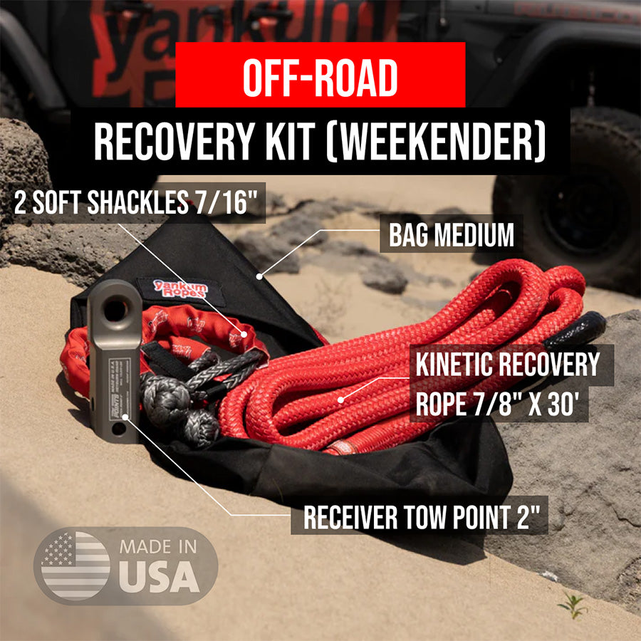 Jeep Off-Road Recovery Kit | Yankum Ropes