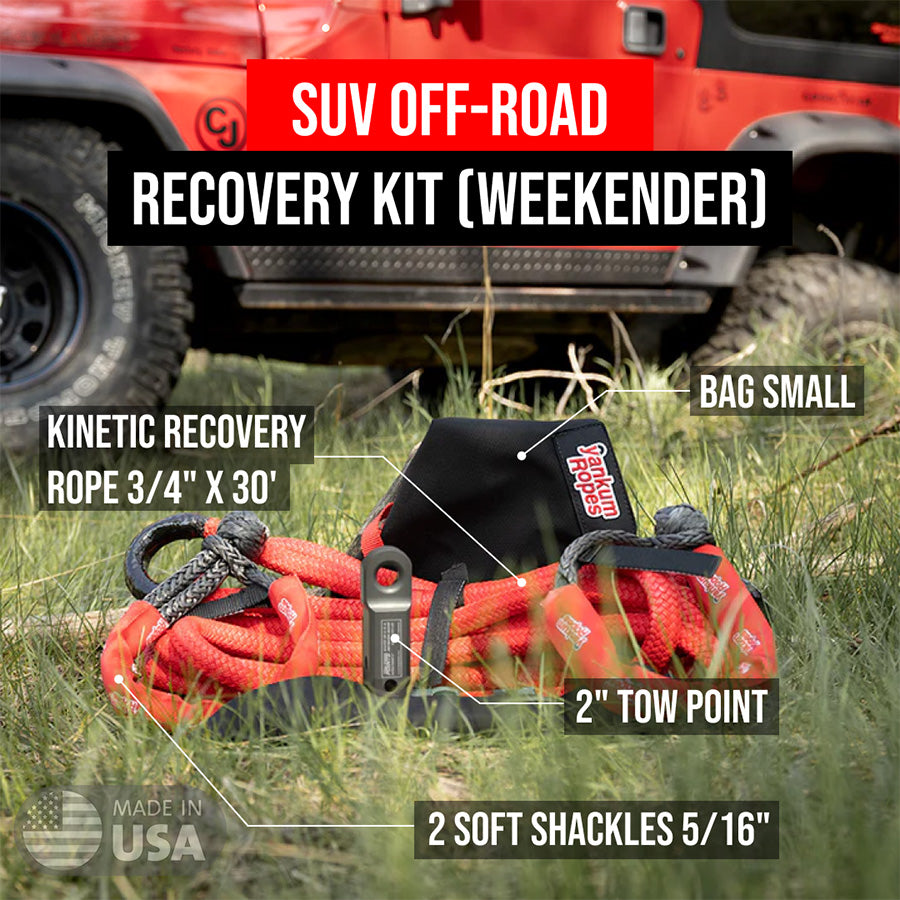 SUV Off-Road Recovery Kit – Yankum Ropes