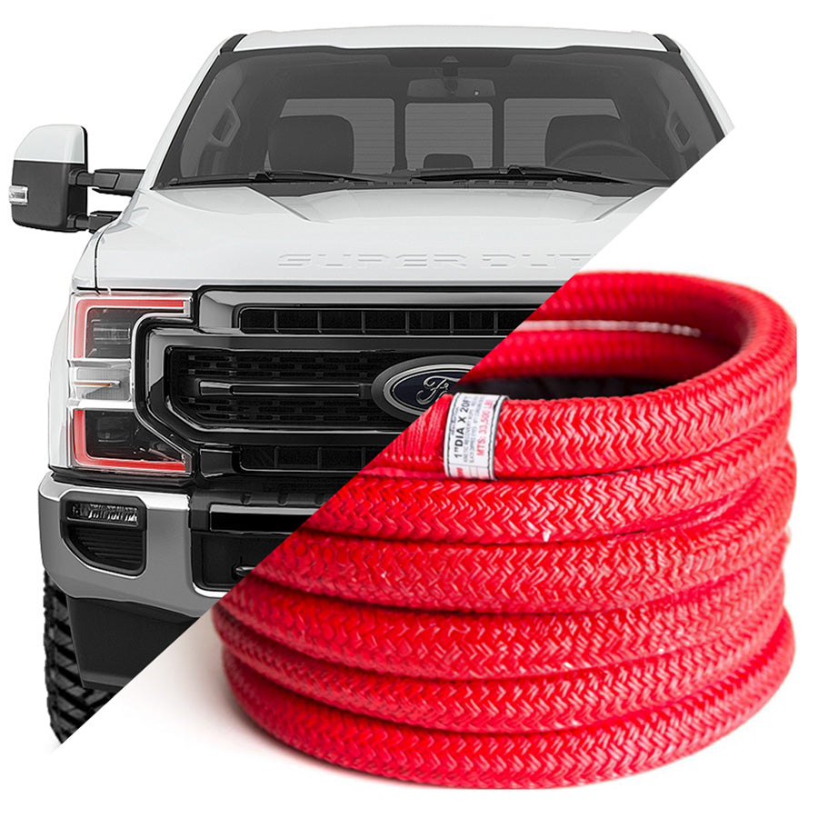 Red Kinetic Rope Kinetic Recovery Ropes | Yankum Ropes