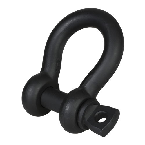 7/8in BLACKOUT - Green Pin Shackle