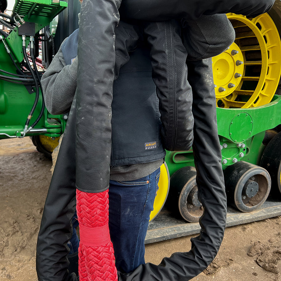 Full-Length Chafe Sleeve for Kinetic Recovery Ropes